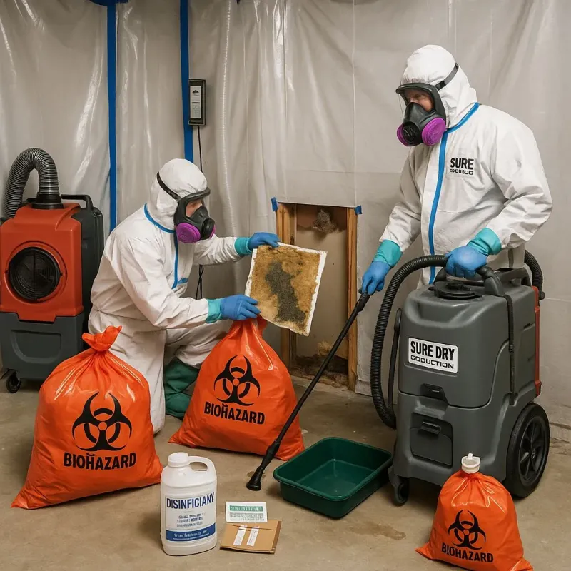 Contaminated Water Handling Protocols process in Fairfield, OH