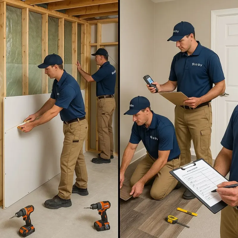 Repairs and Reconstruction process in Fairfield, OH