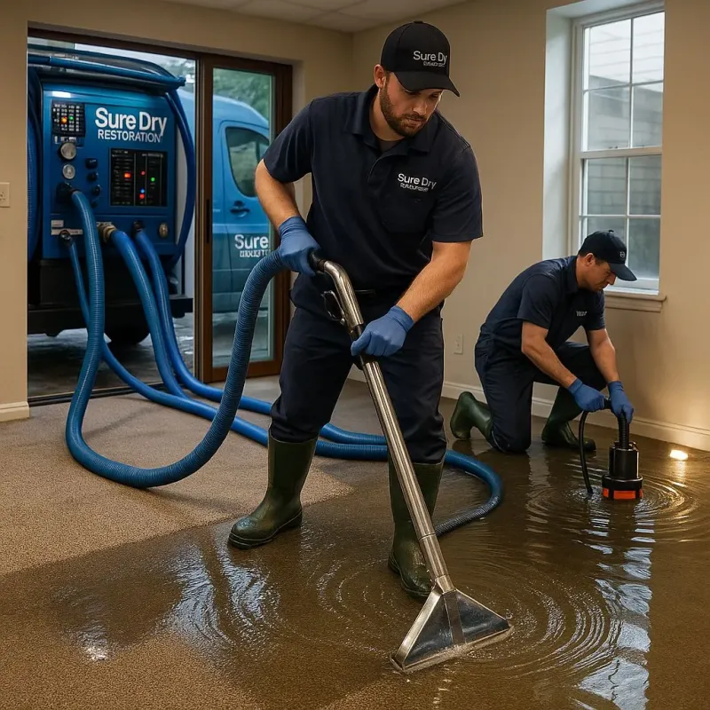 Water Extraction and Removal process in Fairfield, OH